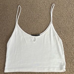 White Brandy Melville Crop Top